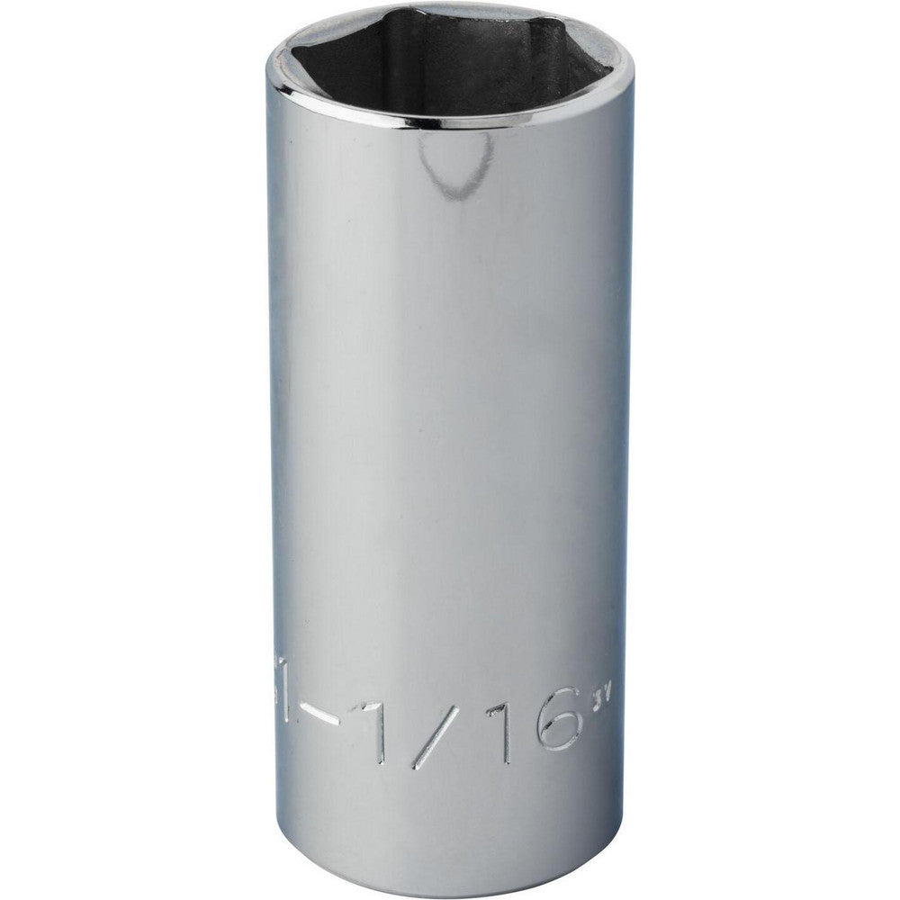 Proto J5334H Deep Hand Socket 1-1/16" Socket, 6-Point