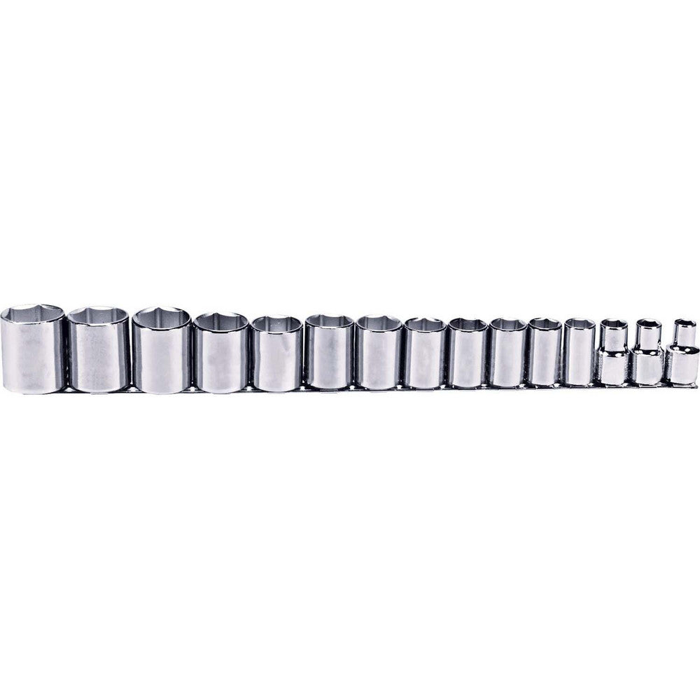 Proto J54110 Standard Socket Set 15 Pc, 1/2" Drive, 3/8 to 1-1/4" Socket