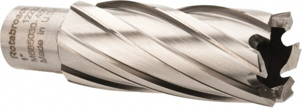 Hougen 12232 Annular Cutter 1" Dia, 2" Depth of Cut, High Speed Steel