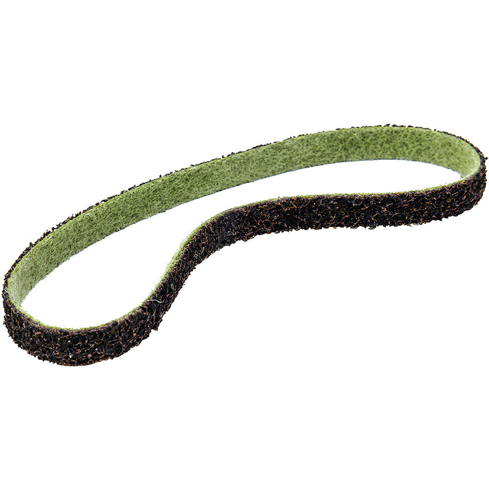 WALTER Surface Technologies 07D032 Abrasive Belts Belt Width (Inch) 1/2  Belt Length (Inch) 18  Grade Coarse  Abrasive Type Non-Woven  Abrasive Material Nylon  Wet/Dry Operation Dry