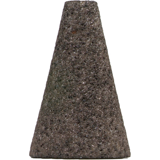 Norton 61463615722 Abrasive Square Tip Cone Type 17, Very Coarse, 5/8-11 Arbor Hole