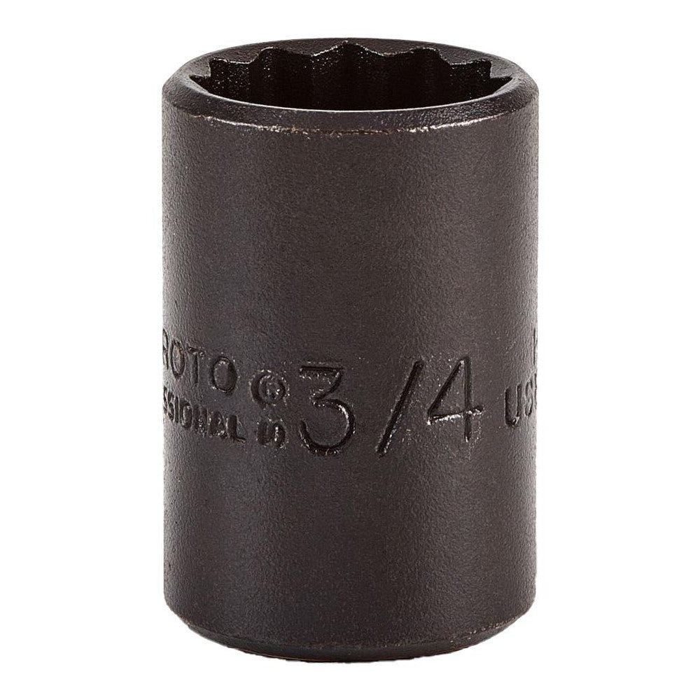 Proto J5424B Hand Socket 3/4" Socket, 12-Point