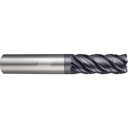 Helical Solutions 59415 Corner Radius End Mill 3/4" Dia, 2-1/4" LOC, 0.0300" Radius, 5 Flute, Solid Carbide