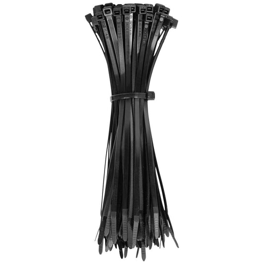 Klein Tools 450-200 Cable Ties Cable Tie Type Standard Cable Tie  Locking Style Self-Lock  Material Nylon  Color Black  Maximum Bundle Diameter (Decimal Inch) 1.7500  Tensile Strength 50lb