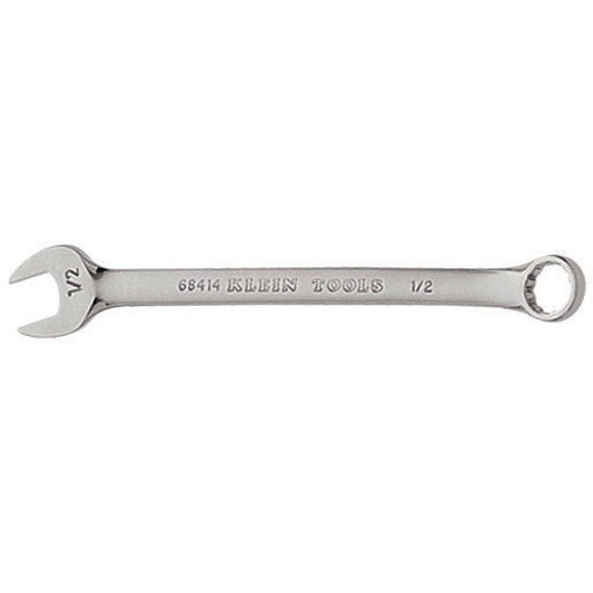 Klein Tools 68414 Combination Wrench 1/2" Head Size, 15 deg Offset