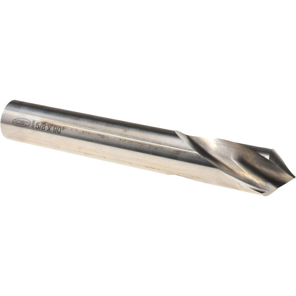 Keo 956-000-046 Spotting Drill 5/8" Dia, 90 &deg Point, 4-3/8" OAL, High Speed Steel