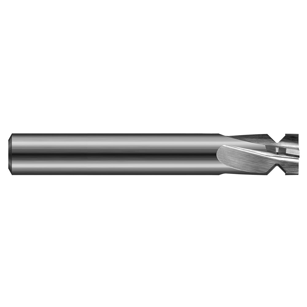 Harvey Tool 875632 90&deg 0.282" Minor Dia, 1/2" Cut Dia, 0.021" Min Width, 4-Flute Solid Carbide Picatinny Rail Form Cutter