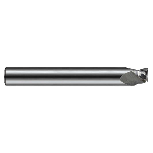 Harvey Tool 864810 Square End Mill 0.21" Dia, 3 mm LOC, 3 Flutes, Solid Carbide