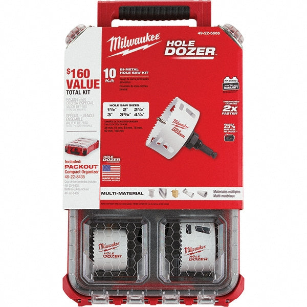 Milwaukee Tool 49-22-5606 Hole Saw Kits Number of Hole Saws 7