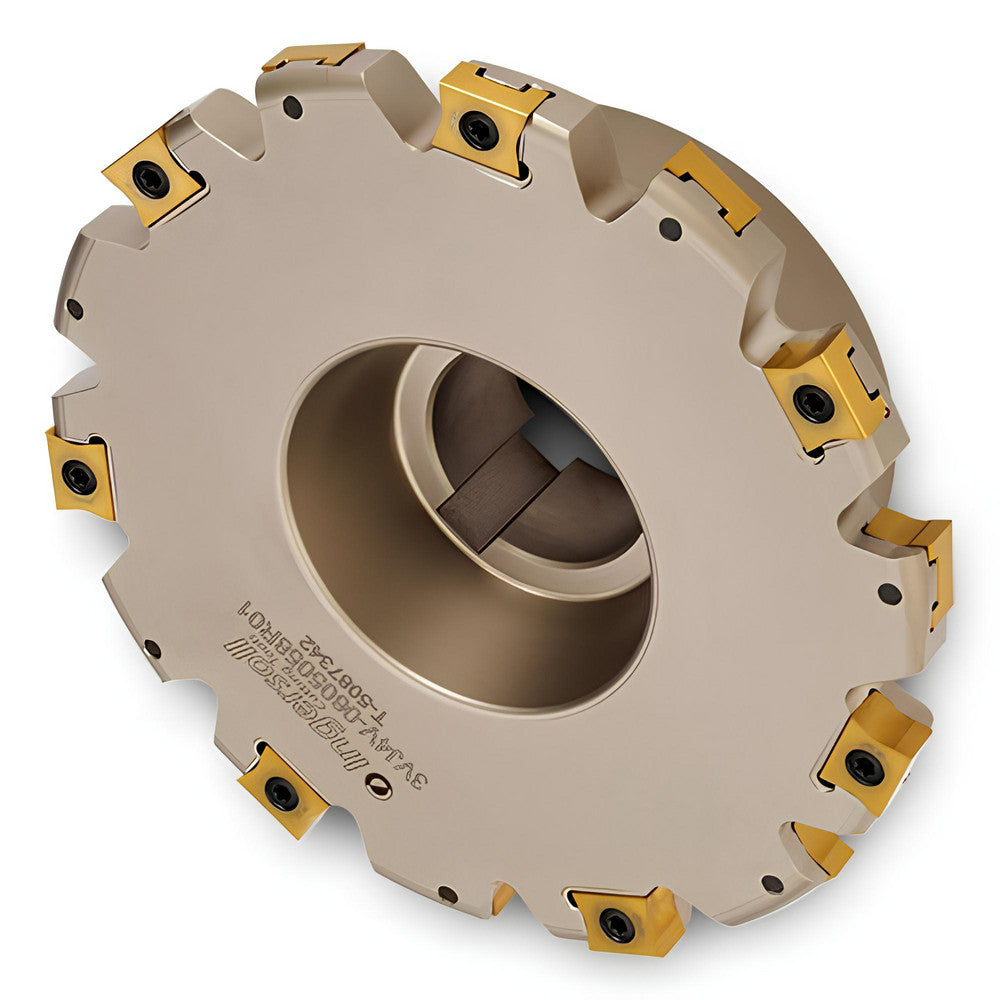 Ingersoll Cutting Tools 2913928 Indexable Slotting Cutter 1/4" Cutting Width, 3" Cutter Dia, Shell Mount Connection, 3/4" Hole