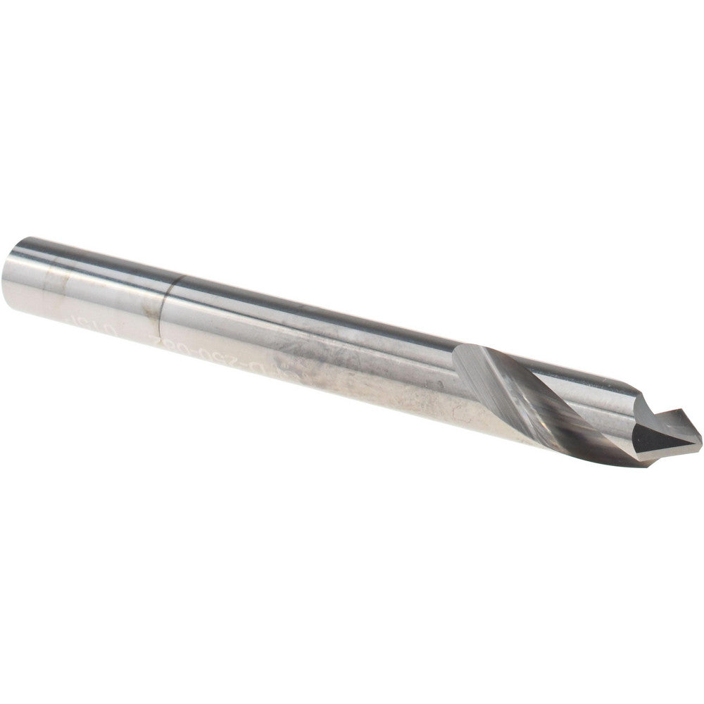 Micro 100 SPD-250-082 Spotting Drill 1/4" Dia, 82 &deg Point, 2-1/2" OAL, Solid Carbide