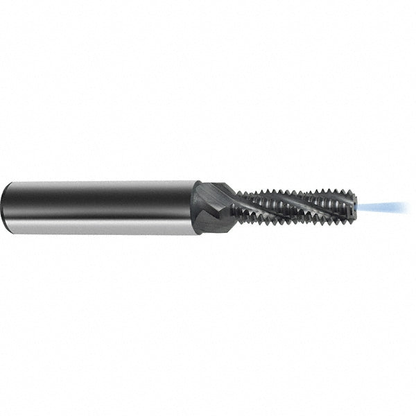Guhring 9037590060000 Helical Flute Thread Mill Internal, 3 Flute, 0.315" Shank Dia, Solid Carbide