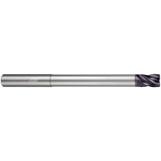 Helical Solutions 43077 Corner Radius End Mill 3/16" Dia, 5/16" LOC, 0.0300" Radius, 4 Flute, Solid Carbide