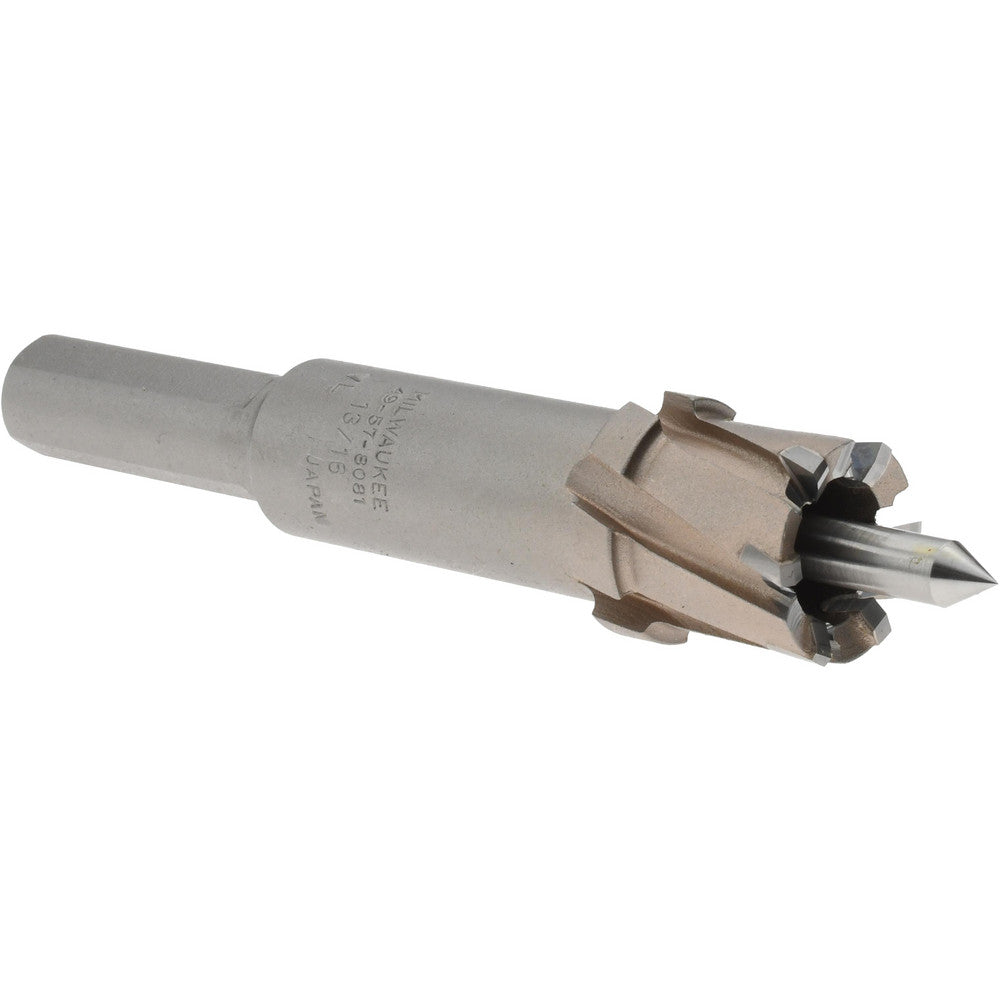 Milwaukee Tool 49-57-8081 Annular Cutter 13/16" Dia, 1/2" Depth of Cut, Carbide Tipped