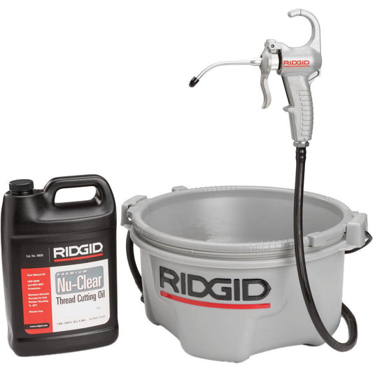 Ridgid 10883 Lever Hand Drum Pump Oil Lubrication, Aluminum