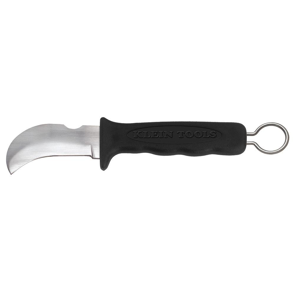Klein Tools 1570-3 3" Long Blade, Hardened Steel, Wire Skinning, Lineman's Insulated Skinning Knife