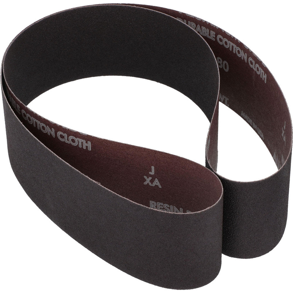 Norton 78072721520 Abrasive Belt  2-1/2" Wide, 48" OAL, 80 Grit, Aluminum Oxide