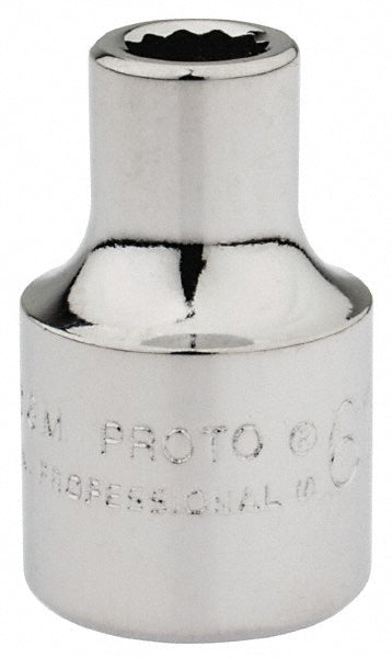 Proto J5206M Hand Socket 6 mm Socket, 12-Point