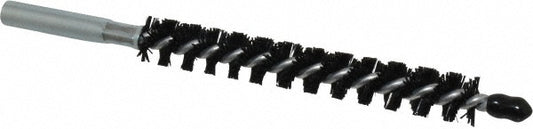 Schaefer Brush 43710 Single Stem/Spiral Condenser Tube Brush 1/2" Dia, 6-1/4" OAL, Nylon Bristles