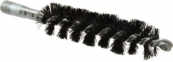 Schaefer Brush 43736 Single Stem/Spiral Tube Brush 1-1/4" Dia, 7-1/4" OAL, Nylon Bristles