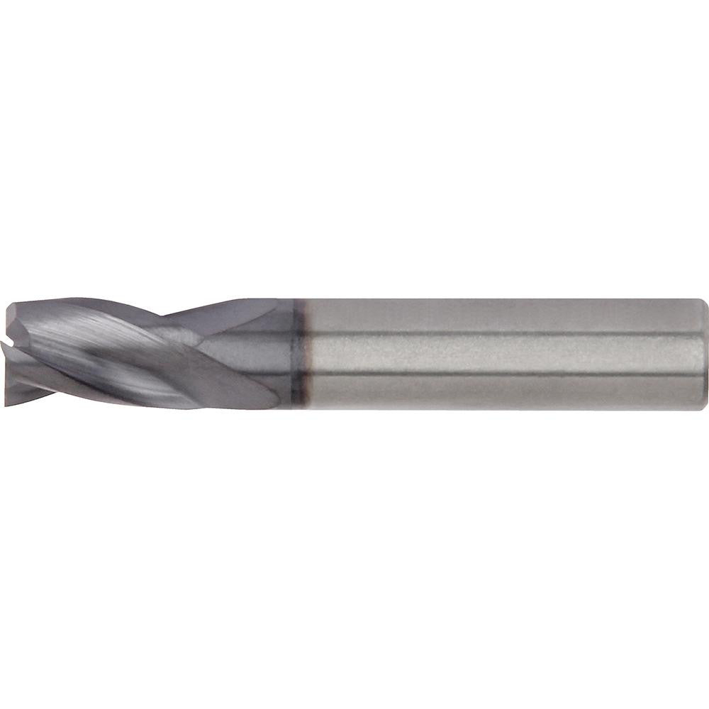 Widia 6144150 Square End Mill 3/16" Dia, 5/8" LOC, 3 Flute, Solid Carbide
