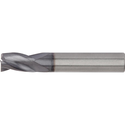 Widia 6144246 Square End Mill 1/4" Dia, 1" LOC, 3 Flute, Solid Carbide