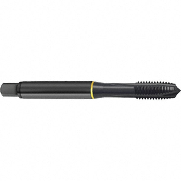 Guhring 9044025222250 Spiral Point Tap 7/8-9 UNC, 4 Flutes, Plug Chamfer, 2B Class of Fit, High-Speed Steel-E, Steam Oxide Coated