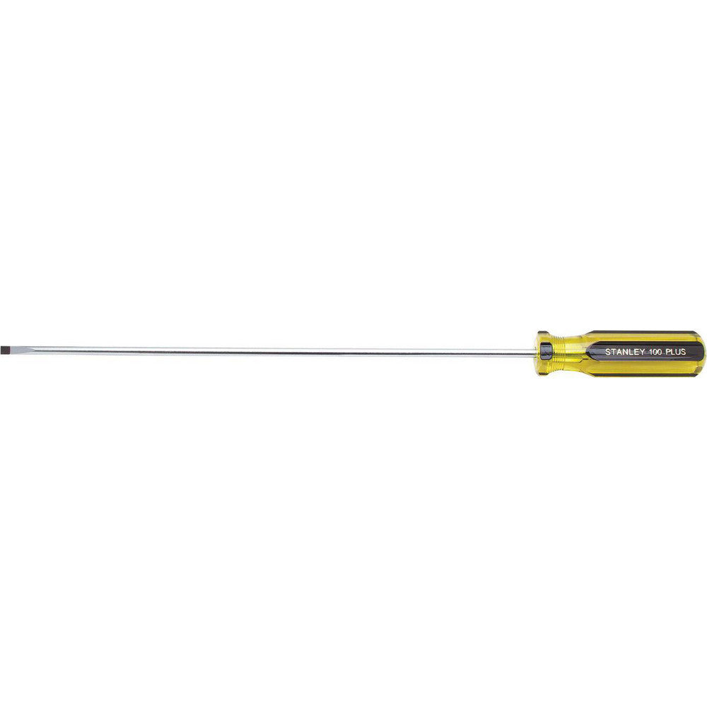 Stanley 66-182-A Slotted Screwdriver 3/16" Width, 15-3/4" OAL, 12" Blade Length
