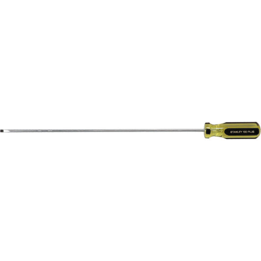 Stanley 66-110-A Slotted Screwdriver 1/8" Width, 12-1/2" OAL, 10" Blade Length