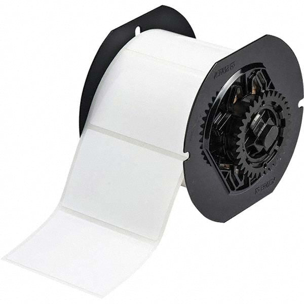 Brady 142956 Label Maker Label White, Polyester, 500 per Roll