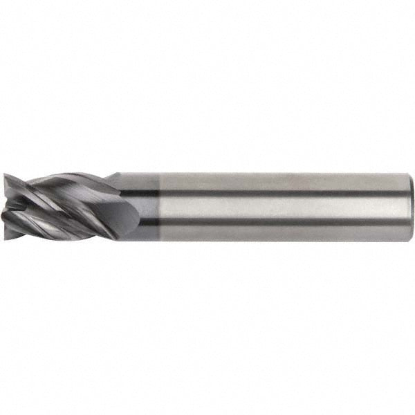 Kennametal 6769685 Square End Mill  0.3150" Dia, 0.315" Shank Dia, 4 Flutes, Solid Carbide