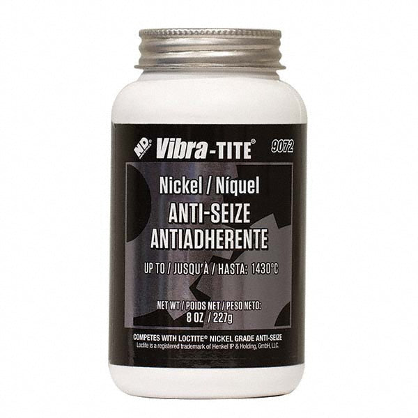 Vibra-Tite 90728 Anti-Seize Anti-Seize Lubricant 8 oz Brush Top