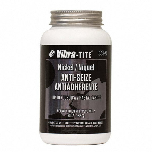 Vibra-Tite 90728 Anti-Seize Anti-Seize Lubricant 8 oz Brush Top