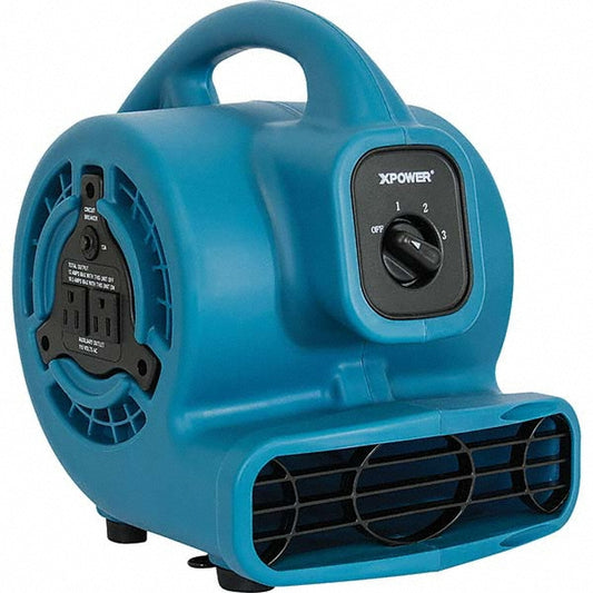 XPower Manufacturing P-80A-BLUE Carpet & Floor Dryers Horsepower 138W PHP  Number Of Speeds 3  Minimum Motor Speed 1120  Maximum Motor Speed 1480  Voltage 115V  Maximum Amperage 1.2A