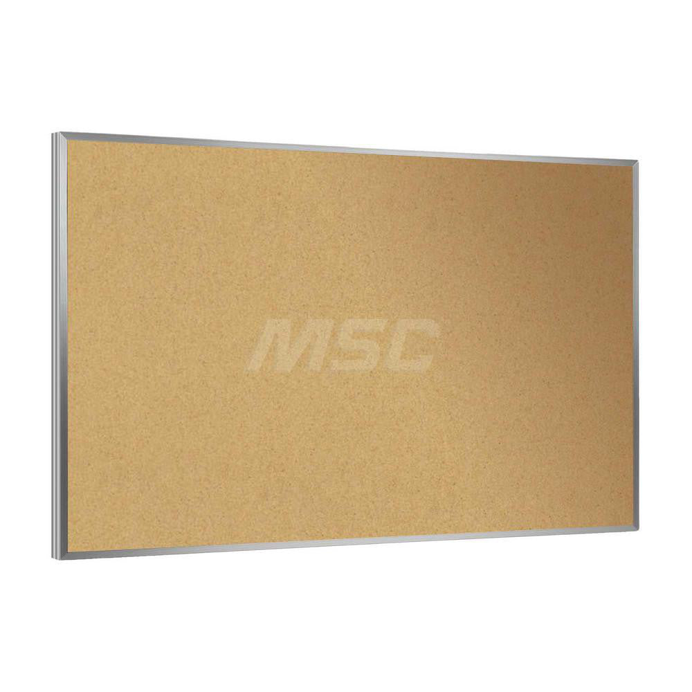 Ghent 1323-1 Bulletin Board 36" Width, 24" Height, Cork Board, Natural Cork