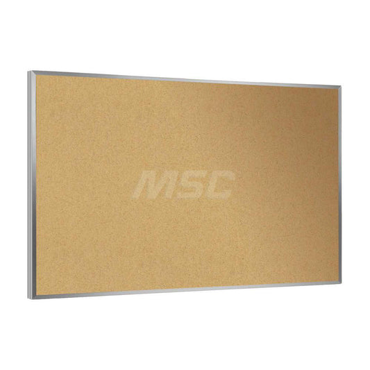 Ghent 1334-1 Bulletin Board 46-1/2" Width, 36" Height, Natural Cork