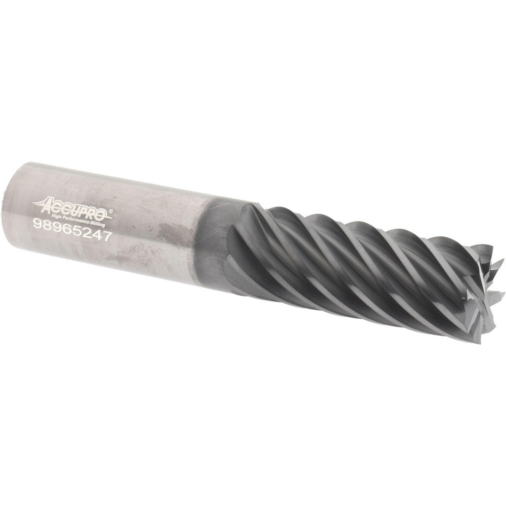 Accupro 317238 Square End Mill  0.6250" Dia, 1.625" LOC, 0.625" Shank Dia, 3.5" OAL, 8 Flutes, Solid Carbide