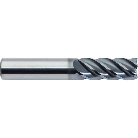 M.A. Ford 27837520B Square End Mill 3/8" Dia, 1-1/4" LOC, 5 Flutes, Solid Carbide