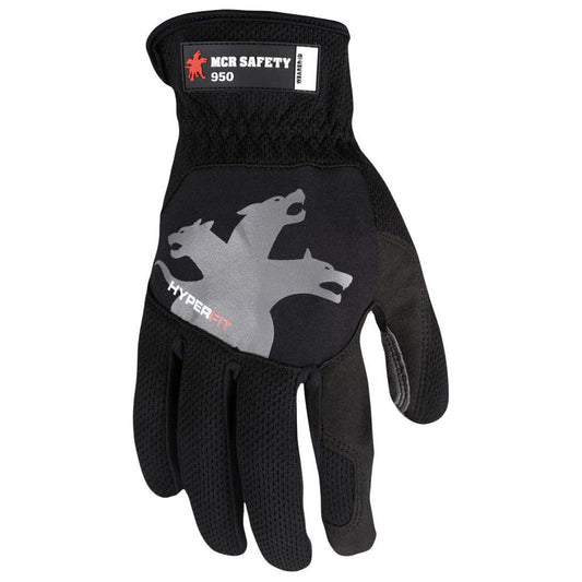 MCR Safety 950XXL Work Gloves MCR Safety 950, Size 2X-Large, Synthetic Leather Lined, Synthetic Leather, Mechanic's & Lifting