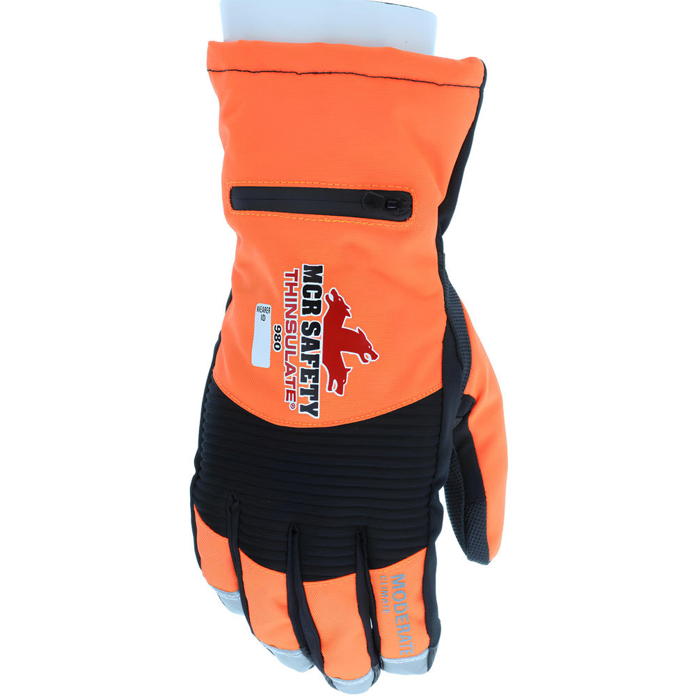MCR Safety 980M Work Gloves MCR Safety 980, Size Medium, Thinsulate Lined, Cotton, Mechanic's & Lifting
