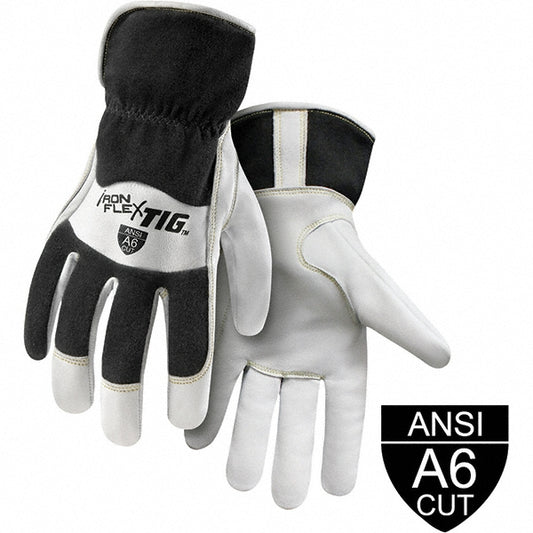 Steiner 0261CR-M Welding Gloves Size Medium, Kidskin Leather, TIG Welding Application