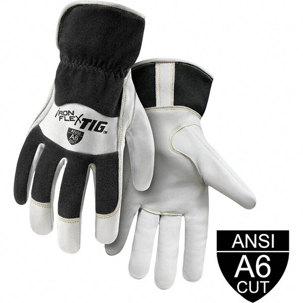 Steiner 0261CR-X Welding Gloves Size X-Large, Kidskin Leather, TIG Welding Application