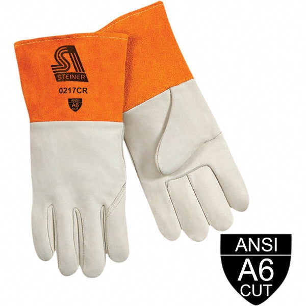 Steiner 0217CR-M Welding Gloves Cowhide, MIG Welding Application