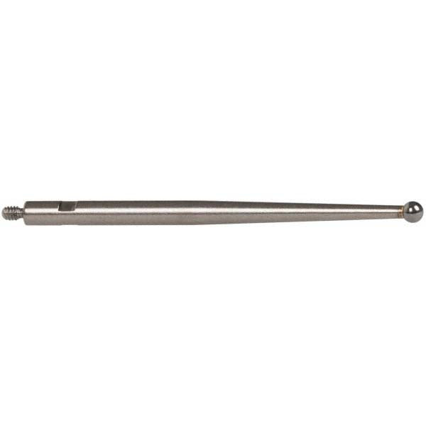 TESA Brown & Sharpe 599-7034-80 Test Indicator Ball Contact Point 2 mm Ball Dia, 36.51 mm Contact Point Length, Carbide