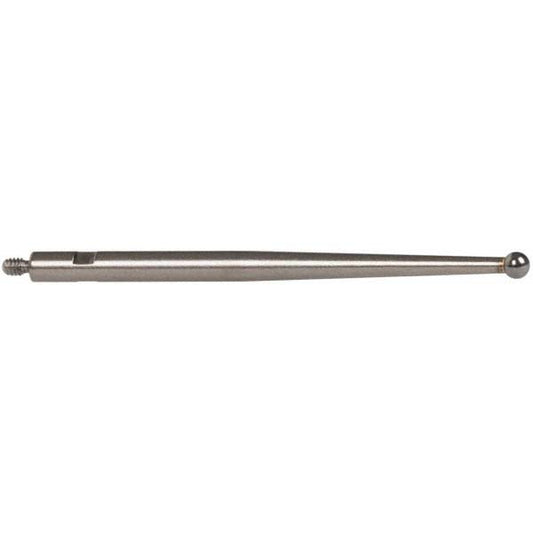 TESA Brown & Sharpe 599-7034-80 Test Indicator Ball Contact Point 2 mm Ball Dia, 36.51 mm Contact Point Length, Carbide