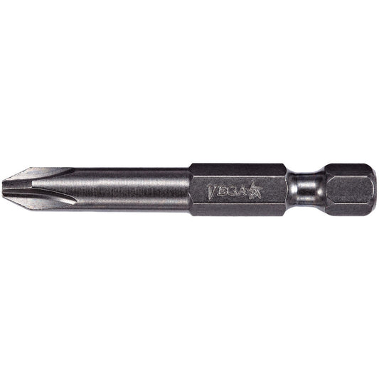 VEGA Industries 170P4A Power Screwdriver Bit Phillips Bit, 1/4" Hex, #4 Phillips