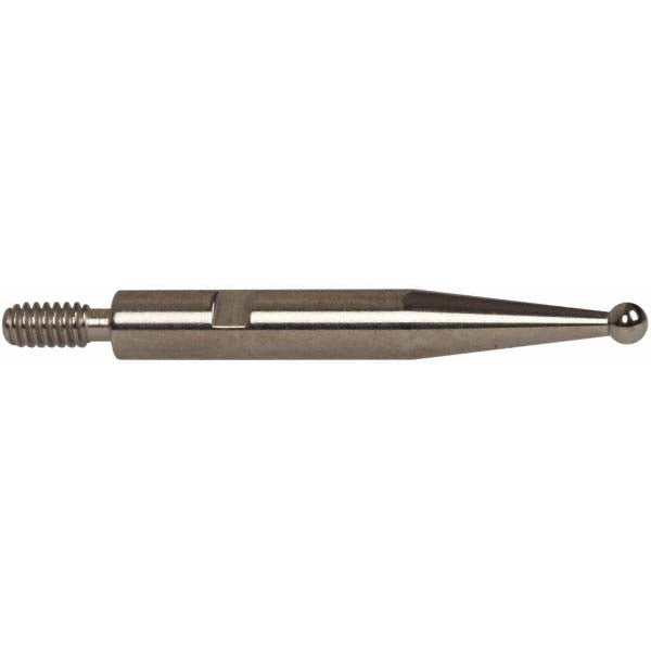Interapid 74.107901 Test Indicator Ball Contact Point 0.06" Ball Dia, 0.65" Contact Point Length, Steel