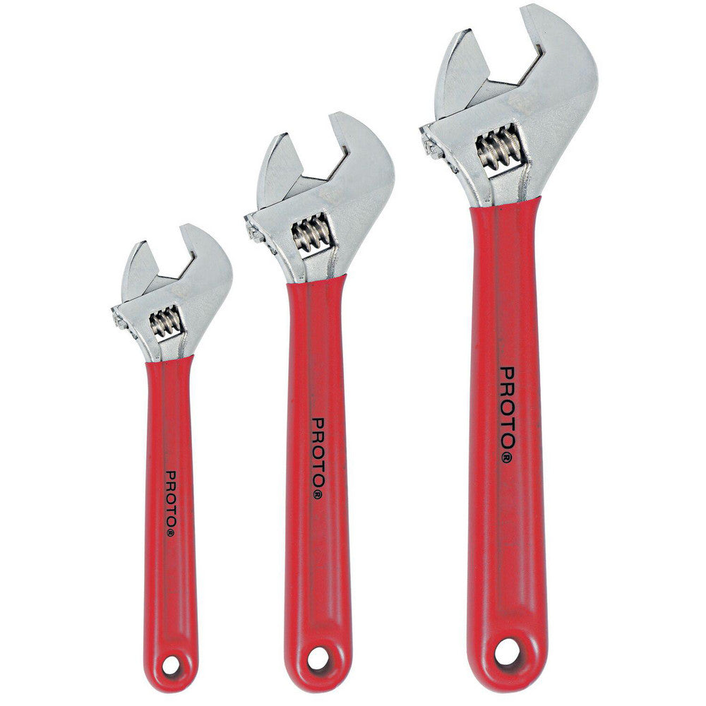 Proto J795GA Wrench Sets Set Type Adjustable Wrench Set  System Of Measurement Inch  Size Range 1-1/2 in  Container Type None  Material Alloy Steel  Finish Coating Oxide