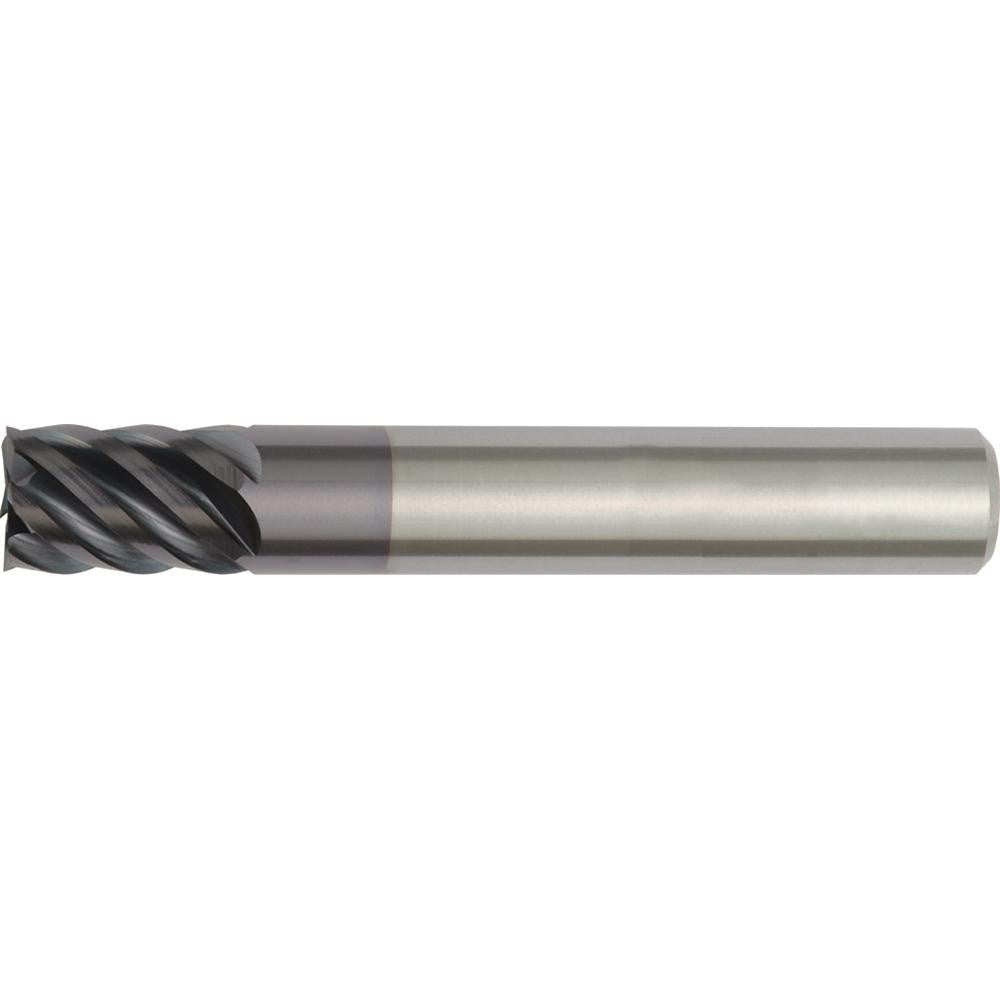 Widia 3321650 Square End Mill 3/8" Dia, 1-1/8" LOC, 6 Flute, Solid Carbide