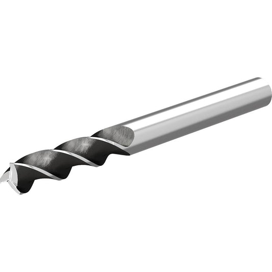 Widia 6853327 Square End Mill 1/2" Dia, 2" LOC, 3 Flute, Solid Carbide
